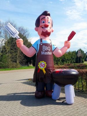 Abraham pop huren met barbeque