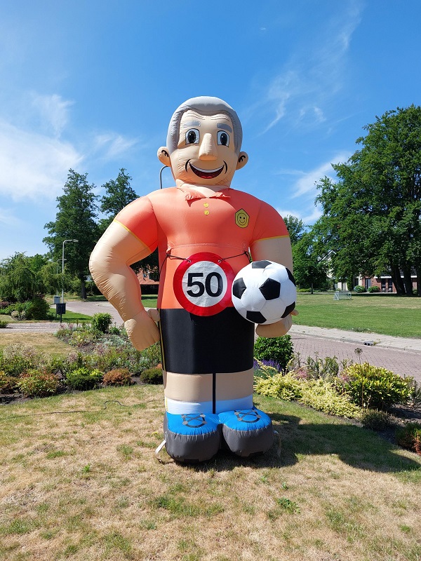 Abraham opblaaspop Voetballer - Afbeelding 5
