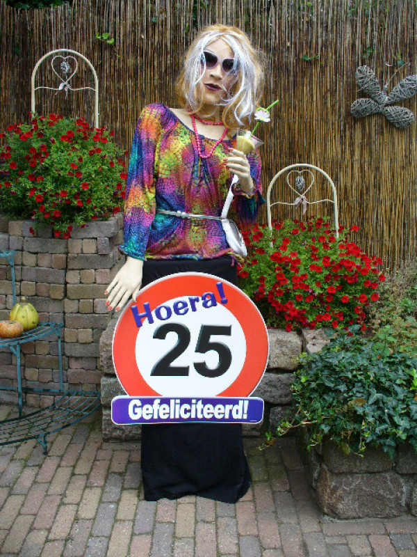 Halve Sarah op plateau blond