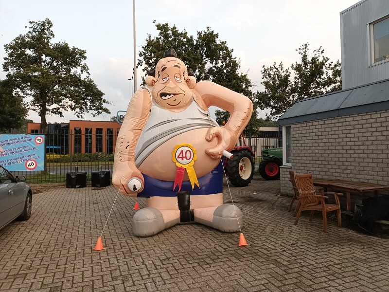 Abraham opblaaspop Mister Ugly - Afbeelding 2