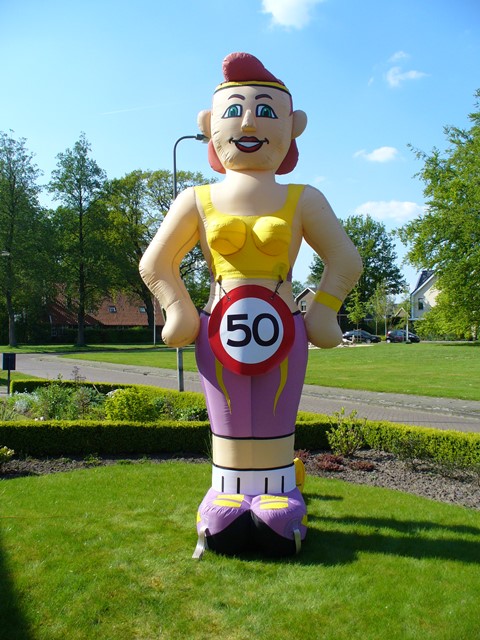 Sarah opblaaspop Sportief Jong