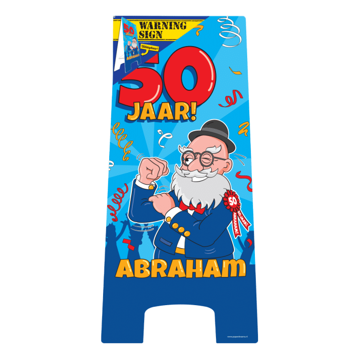 Warning Sign – Abraham cartoon